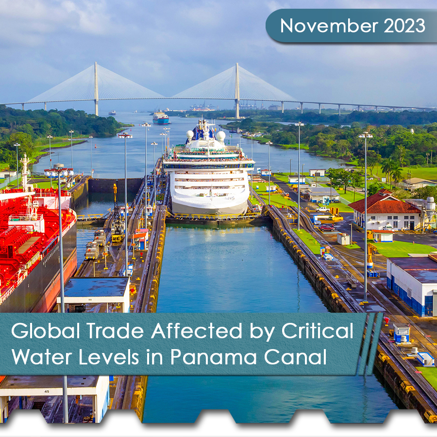 Global Trade Affected by Critical Water Levels in Panama Canal 3 Global Trade Panama Canal Square - The Chemical Company